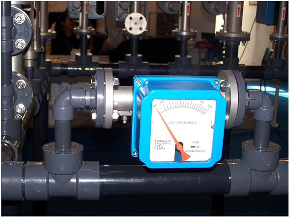 金屬轉子流量計工作現(xiàn)場圖