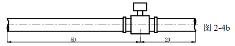 dn80管道流量計直管段安裝位置圖